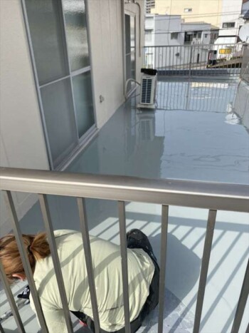 屋上ウレタン塗膜防水